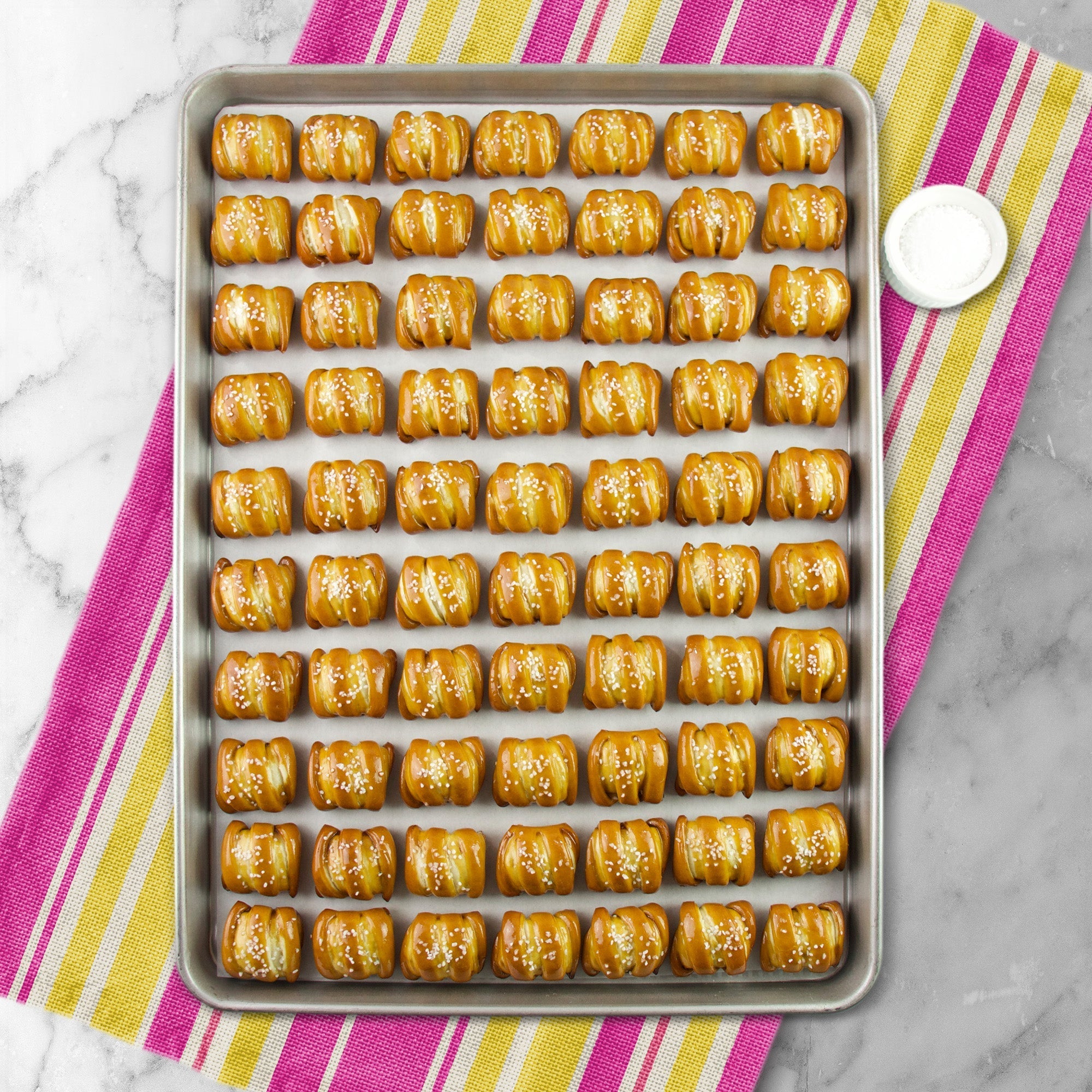 One-Timer Bites Soft Pretzel Box - Thank You